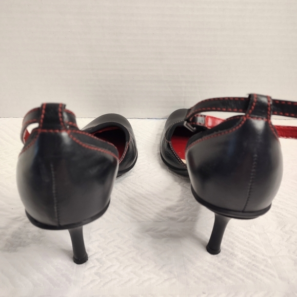 Kenneth Cole Reaction Mary Jane Heels w Ankle Strap - Picture 6 of 10